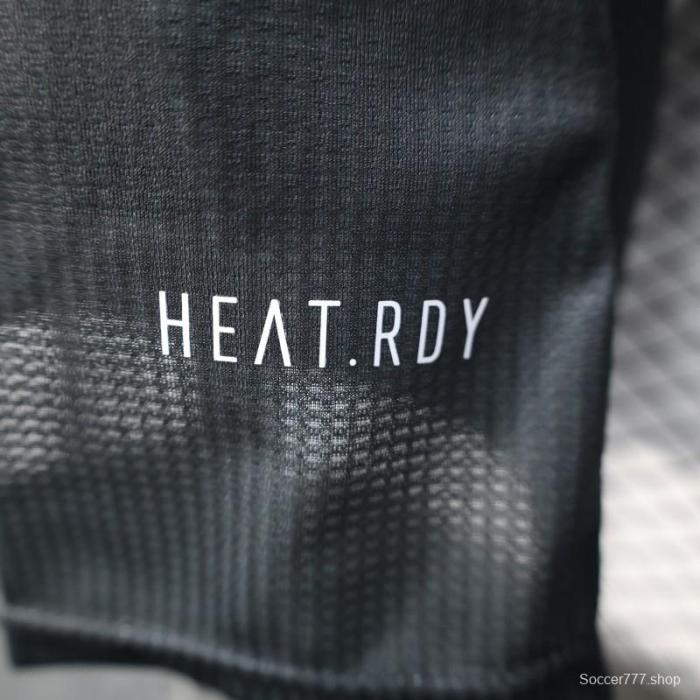 Player Version 2025 Algeria Black with Pink Ornamental Pattern Jersey