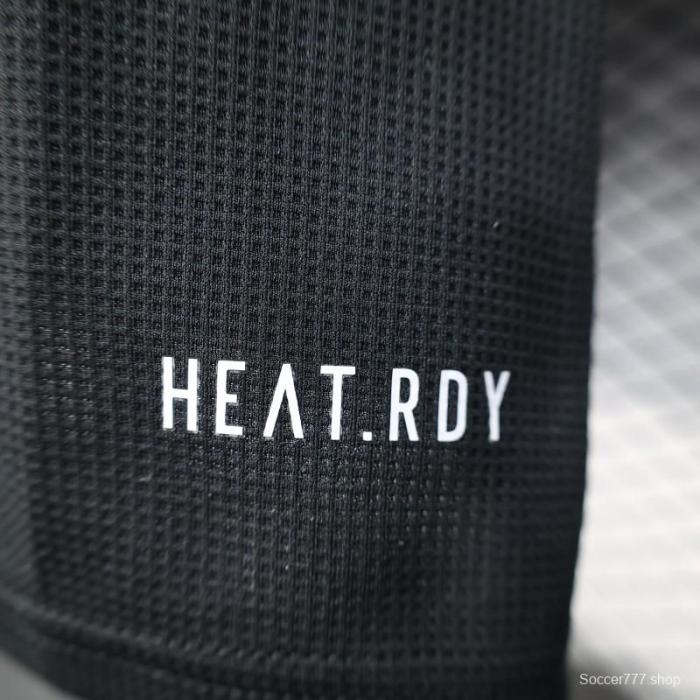 Player Version 2025 Argentina Black with Sky Blue Trim Jersey