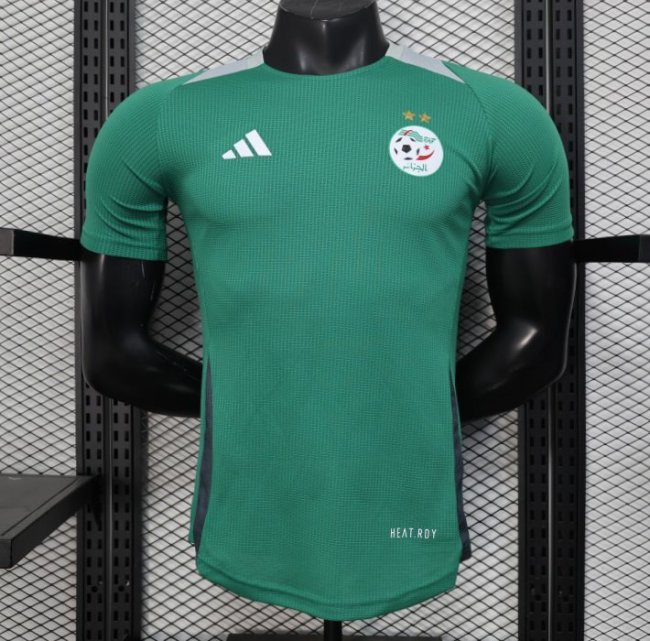 Player Version 2025 Algeria Green with Solid Color Jersey