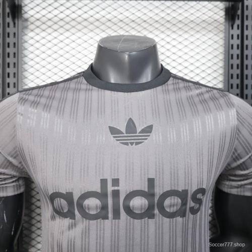 Player Version 2025 Adidas Original Grey Jersey