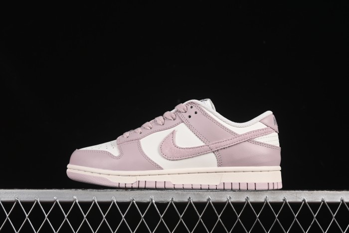 Nike SB Dunk Low White Light Purple Low-Top Casual Skate Shoes - FB9109-122