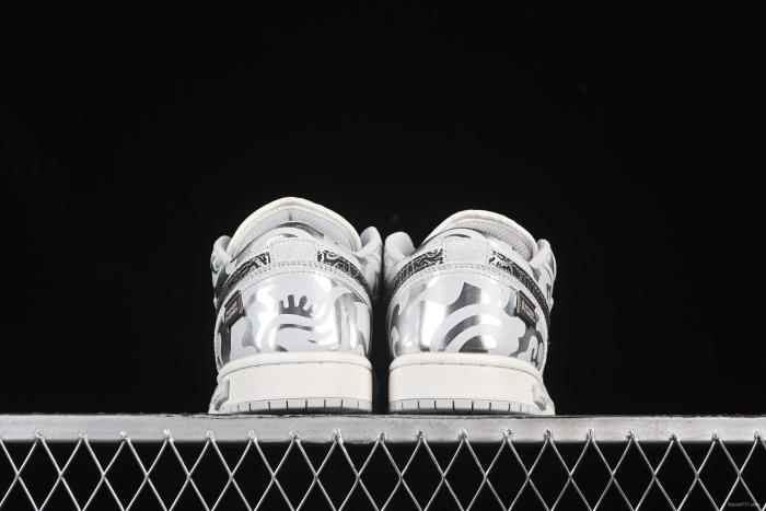 Nike Air Jordan 1 Low AJ1 Panda Mischief CNY Playful Dragon Low-Top Casual Sneakers - HF1567-200