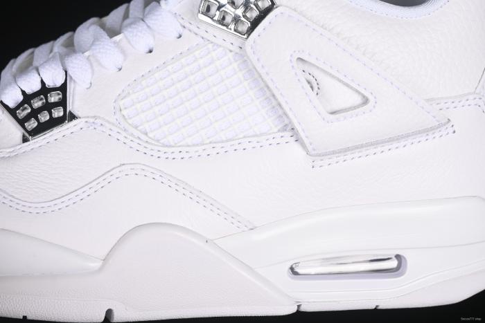 Nike Air Jordan 4 Retro PureMoney Sneakers - 308497-100