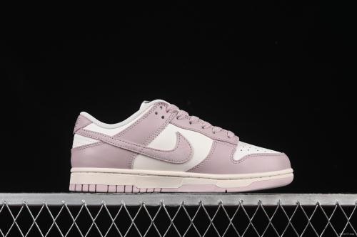 Nike SB Dunk Low White Light Purple Low-Top Casual Skate Shoes - FB9109-122