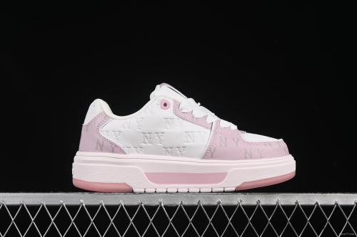 New York Yankees MLB Chunky Liner Embo Monogram Thick Sole Casual Running Shoes - 3ASXM075N50PKS