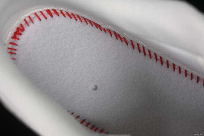 Nike Air Force 1'07 Low Stussy Collaboration Grey Swoosh Grey Base Red Label Casual Sneakers - CS5288-008