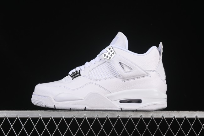 Nike Air Jordan 4 Retro PureMoney Sneakers - 308497-100