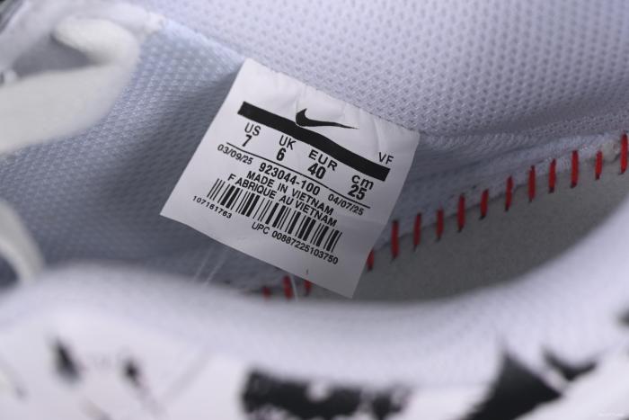 Nike Air Force 1 Low '07 Comme des Garcons Shirt Supreme Collaboration Casual Sneakers - 923044-100