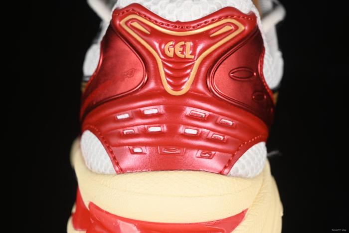 Asics Gel-Kayano 14 Running Shoes with Engineered Elastic Double-Layer Recycled Knit Upper and 3D Visible GEL Cushioning - 1203A692-100