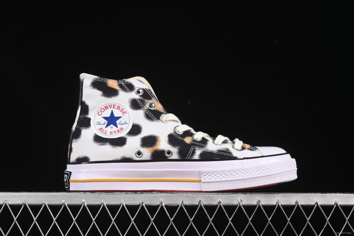 Kenzo Chuck Taylor Ox Hana Leopard Cypress High Top Sneakers - A14788C