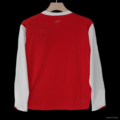 Retro 07/08 Arsenal Home Long Sleeve Jersey