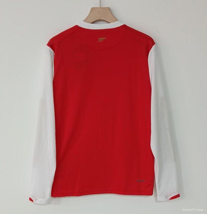 Retro 07/08 Arsenal Home Long Sleeve Jersey