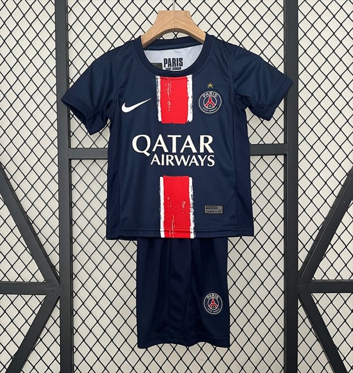 1 Star 24/25 Kids PSG Home Jersey