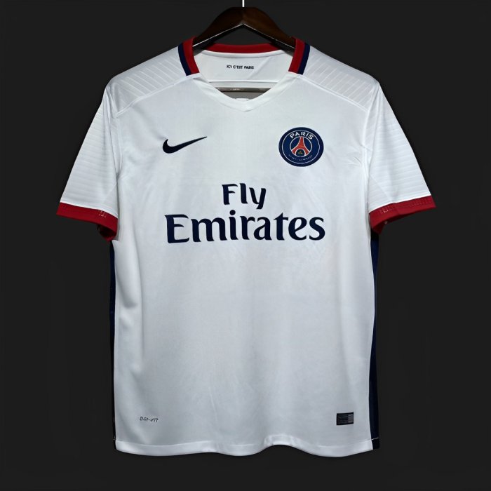 Retro 15/16 PSG Away White Jersey