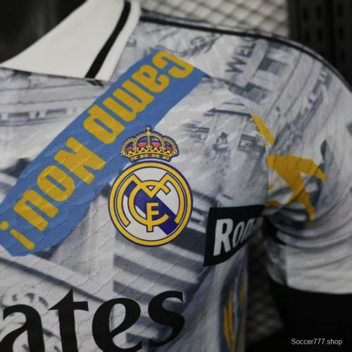Player Version 25/26 Real Madrid Special Edition Commemorative Legendary Jersey
