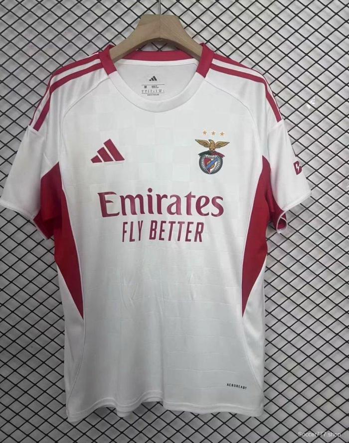25/26 Benfica Away White Jersey