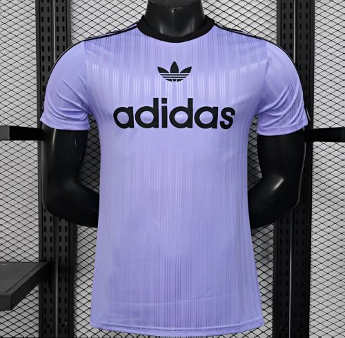 Player Version 2025 Adidas Original Purple T-Shirt