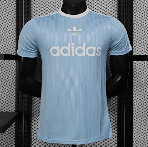 Player Version 2025 Adidas Original Light Blue T-Shirt