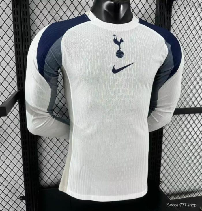Player Version 25/26 Tottenham Hotspur Home Long Sleeve Jersey