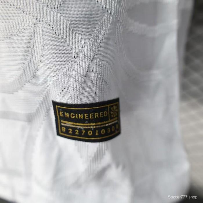 Player Version 25/26 Paris Saint-Germain PSG WHITE Pre-Match Jersey