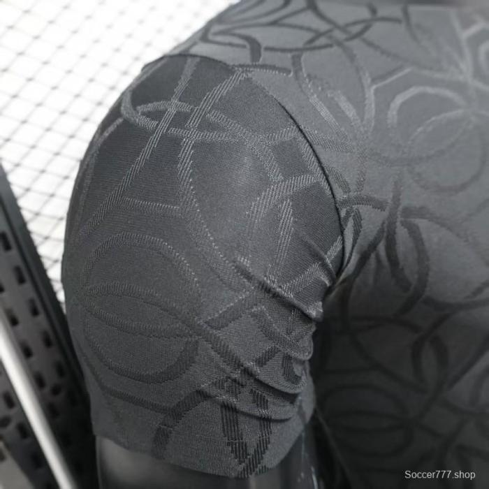 Player Version 25/26 Paris Saint-Germain PSG Black Pre-Match Jersey