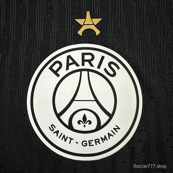 1 Star Player Version 25/26 PSG Black Champion Jersey