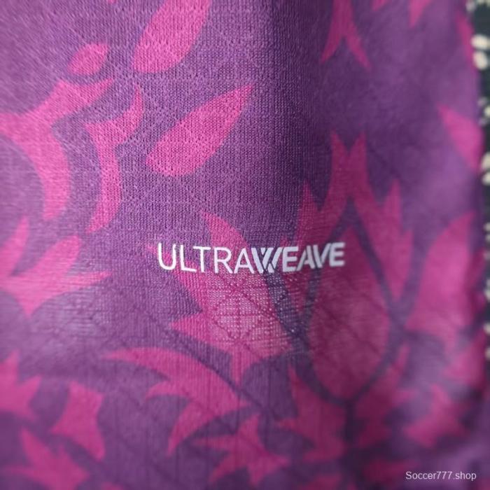 Player Version 25/26 AC Milan Redesigned Away Purple with Geometric Pattern Jersey