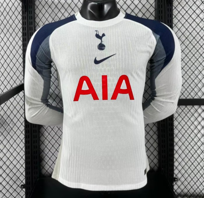 Player Version 25/26 Tottenham Hotspur Home Long Sleeve Jersey