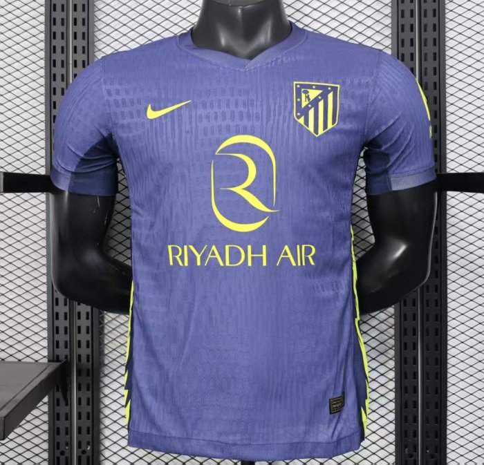 Player Version 25/26 Atletico Madrid Away Jersey