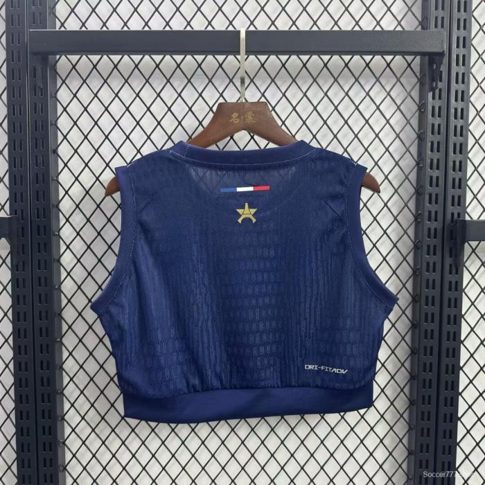 1 Star Women's 25/26 Paris Saint-Germain PSG Navy Blue  Athletic Tank Top