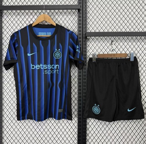 25/26 Kids Inter Milan Home Jersey