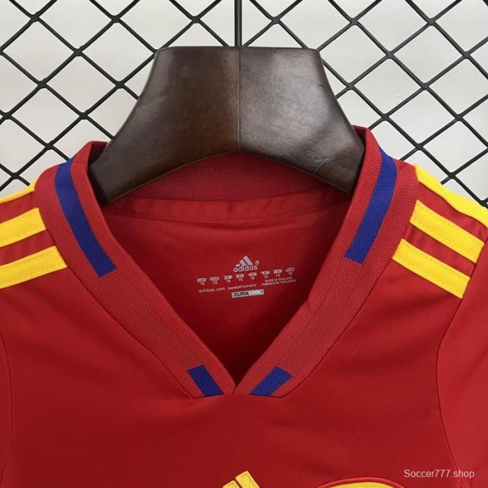 2010 Kids Spain Home Size 16-28 Jersey