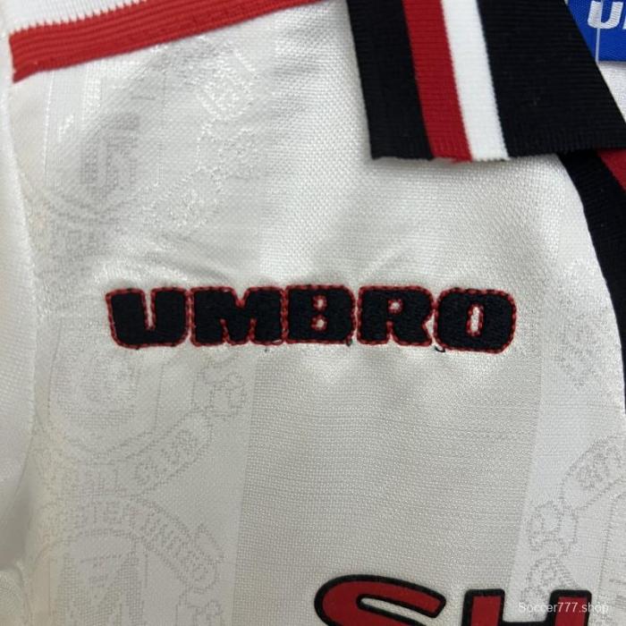 97/98 Kids Manchester United Away Size 16-28 Jersey