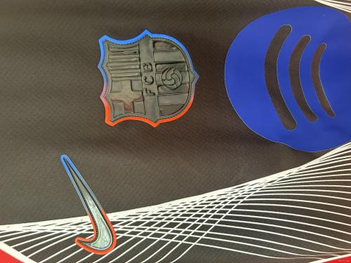 25/26 Barcelona Red with Black Panel Spotify Jersey