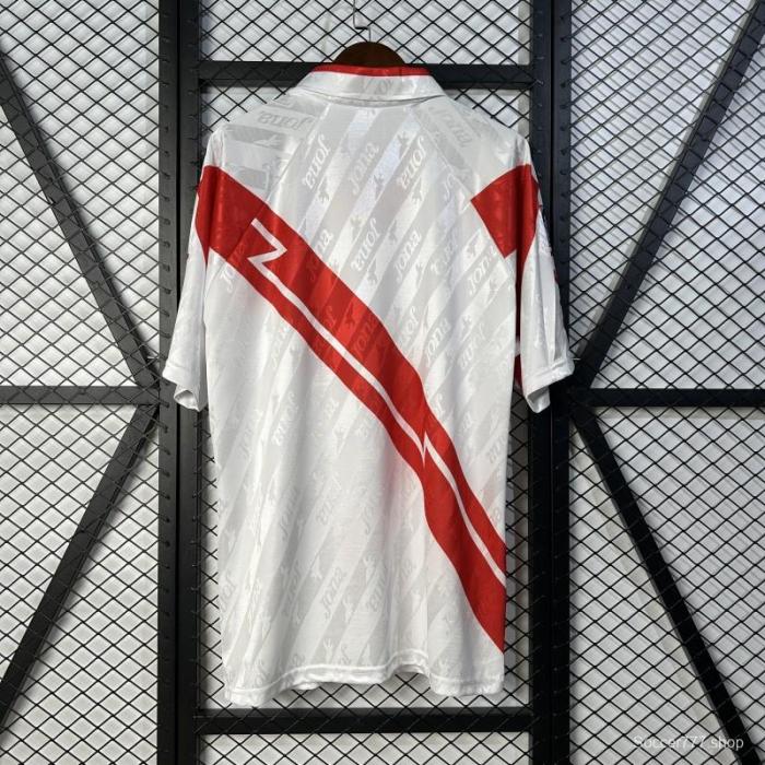 94/95 Retro Rayo Vallecano Home Jersey