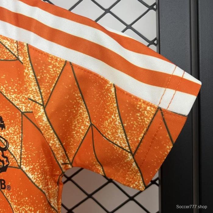 1988 Kids Netherlands Home Size 16-28 Jersey