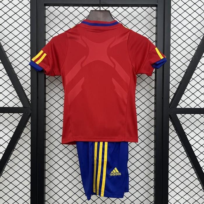2010 Kids Spain Home Size 16-28 Jersey