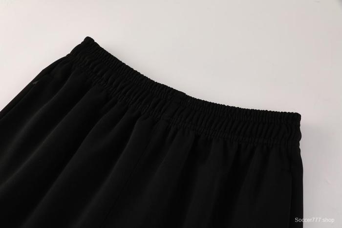 2025 Nike Black/Deep Grey Full Hoodie Zipper Jacket +Long Pants