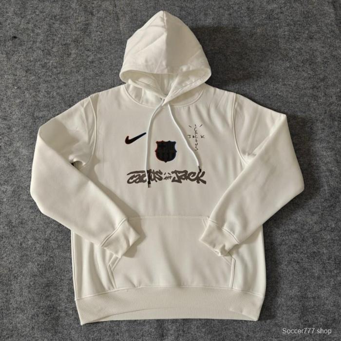 25/26 Barcelona Black Cactus Jack Hoodie -7 Colors