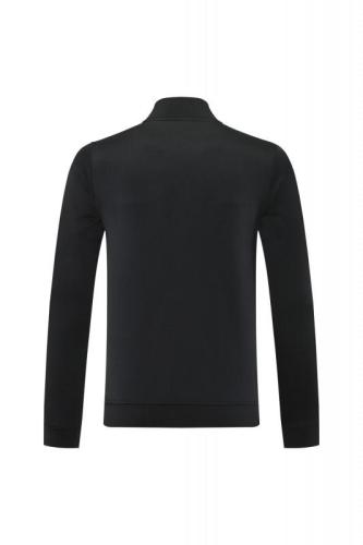 25/26 Manchester United Black Full Hoodie Zipper Jacket +Long Pants