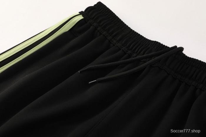 2025 Adidas Light Green/Black Full Zipper Jacket +Long Pants