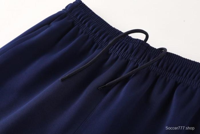 25/26 Olympique Marseille Blue/Navy Full Zipper Jacket +Long Pants