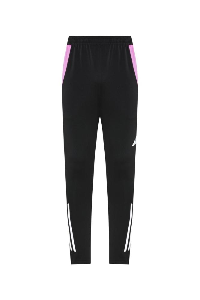 2025 Adidas Orange & Black with Leopard Print Pattern Half Zipper Jacket +Long Pants