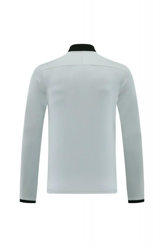 2025 Nike Grey Full Hoodie Zipper Jacket +Long Pants