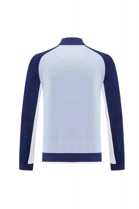 2025 Nike Grey/Navy Full Hoodie Zipper Jacket +Long Pants