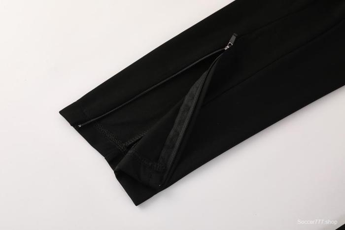 2025 Nike Black Full Hoodie Zipper Jacket +Long Pants