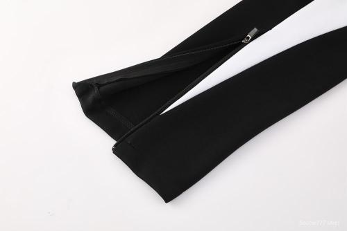 2025 NIKE Black/White Full Zipper Jacket +Long Pants