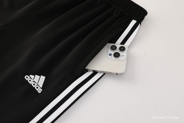 2025 Adidas Green/Black Full Zipper Jacket +Long Pants