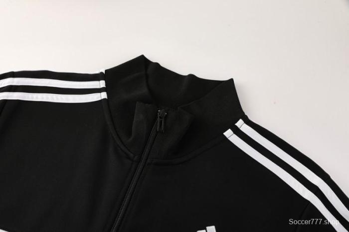 2025 Adidas Orange/Black Full Zipper Jacket +Long Pants