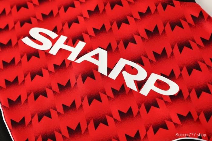 25/26 Manchester United Red/Black Full Zipper Jacket +Long Pants